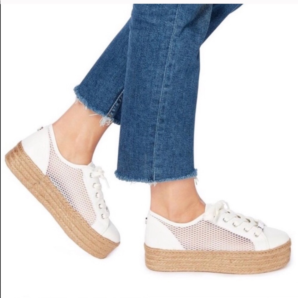 Steve Madden Espadrill Platform Sneakers (sm 9.5)